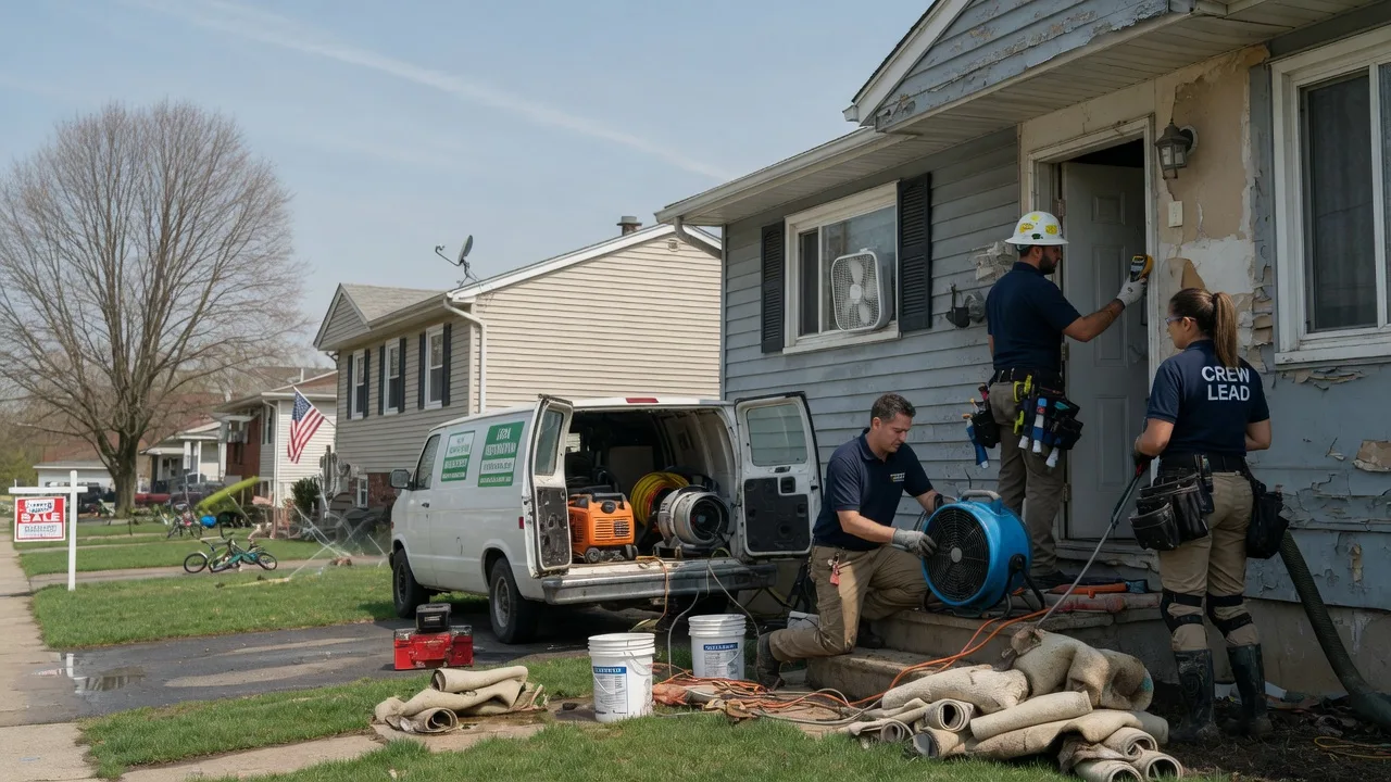 Flood Cleanup in Lowell, OH near me